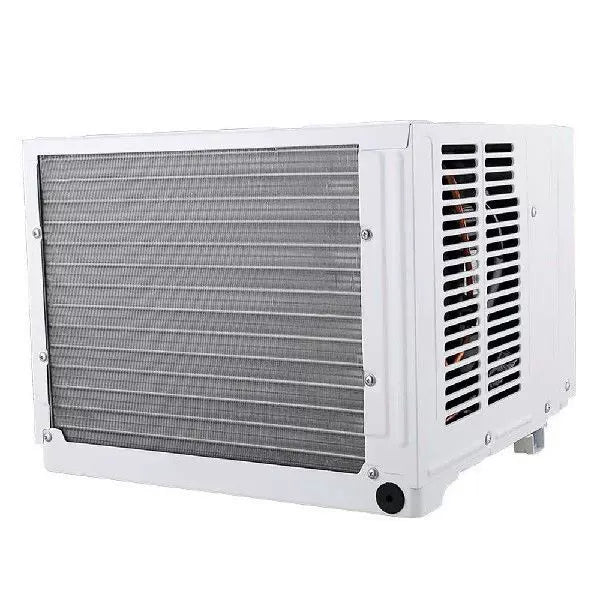 Compact Window Air Conditioner with Digital Thermostat and Adjustable Louvers