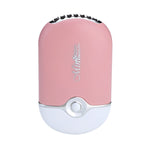 Harrow Portable Mini Beauty Fan Rechargeable Personal Handheld Quiet Operation