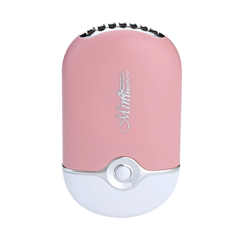 Harrow Portable Mini Beauty Fan Rechargeable Personal Handheld Quiet Operation