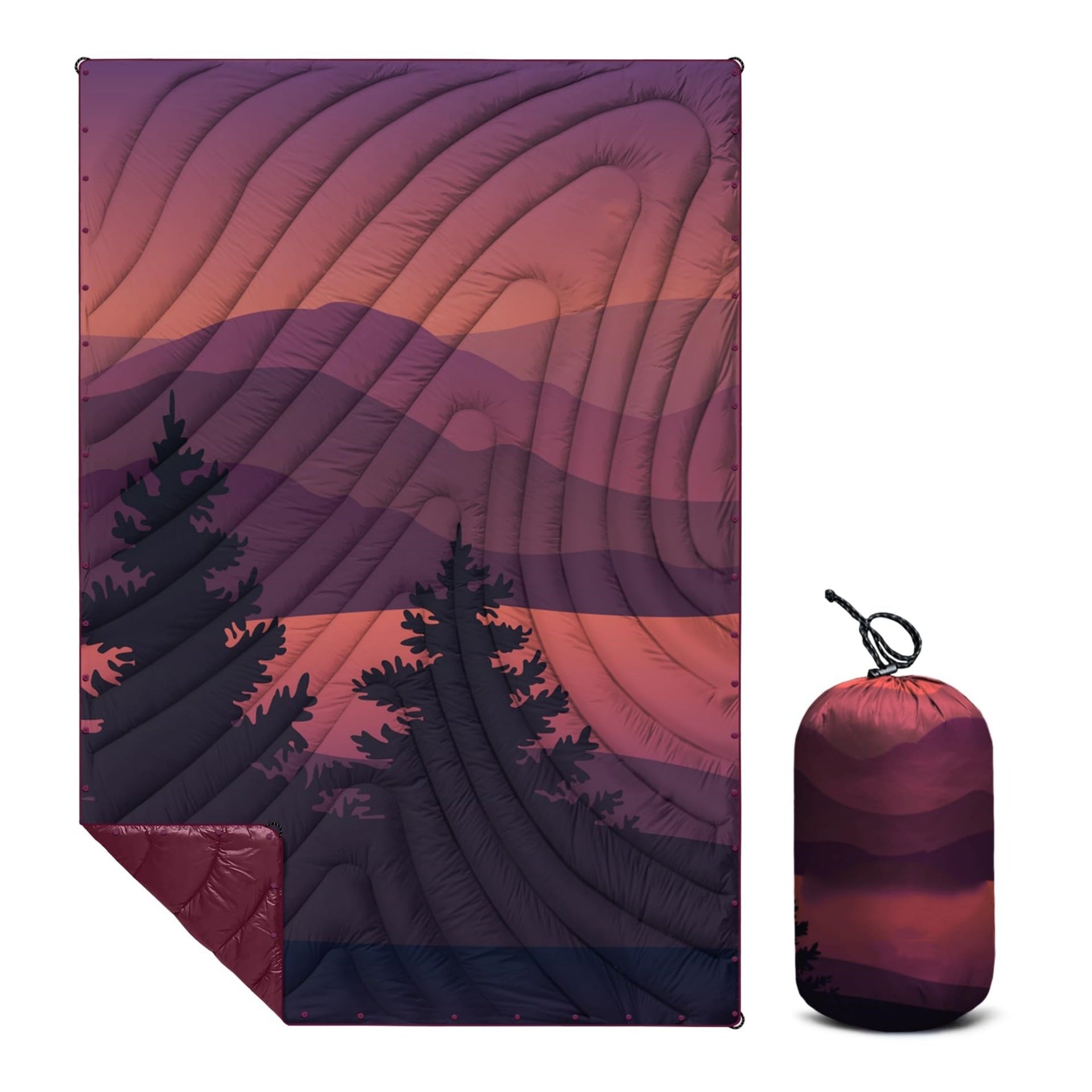 Unisex Outdoor Blanket Water-Repellent Multifunctional Compact Camping Mat