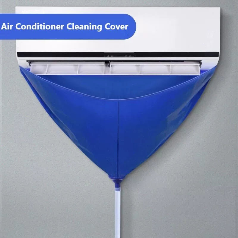 Wall-Mounted Air Conditioner Condensate Catchment Funnel Waterproof Reusable Fabric Universal