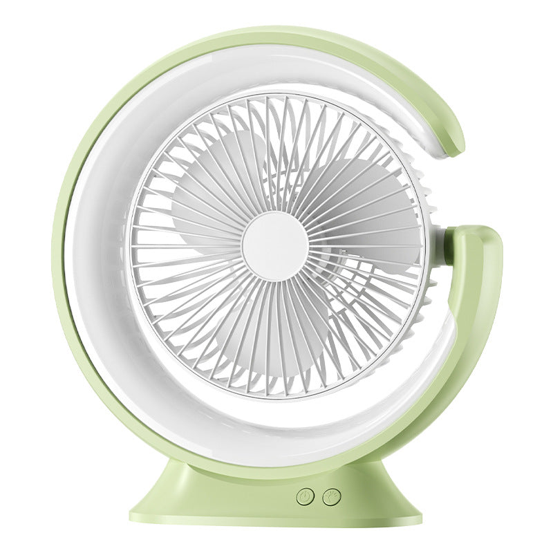 Men's Table Fan Compact Quiet Operation Adjustable Speeds Modern Design