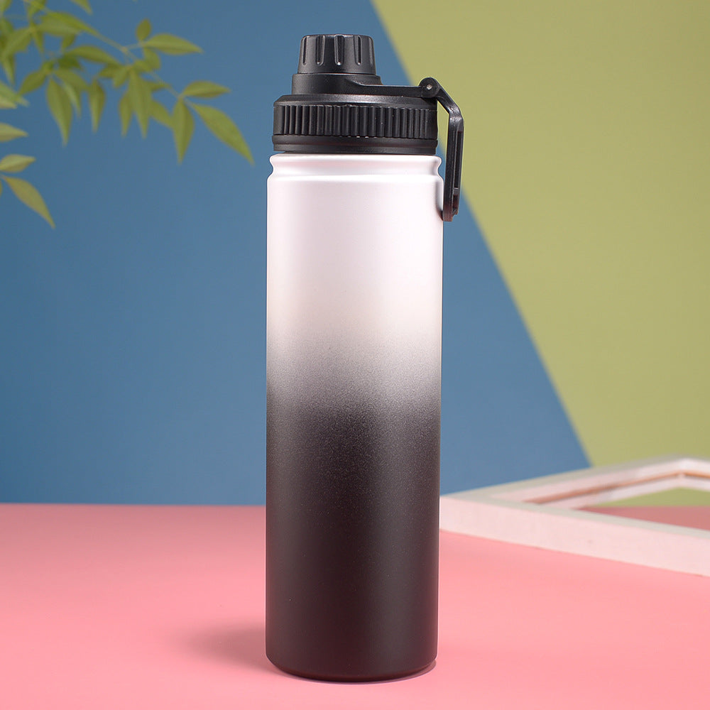Women Sporty Water Bottle BPA-Free Plastic Non-Slip Surface Compact Size Dishwasher Safe