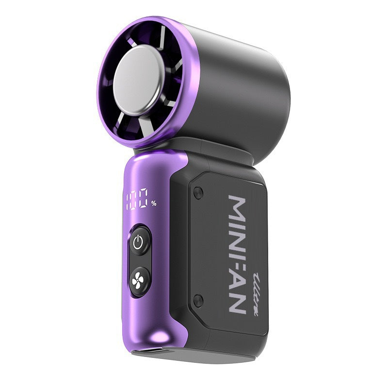 Portable Mini Fan Lightweight Compact Rechargeable Personal Handheld Fan