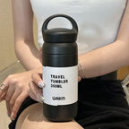 Women Insulated Stainless Steel Mug 350ml with Ergonomic Handle Thermal Travel Cup