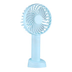 Compact Handheld Fan Rechargeable Portable Quiet Operation Adjustable Speed