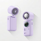 Portable Air Cooler with Digital Display USB Charging Lightweight Personal Fan