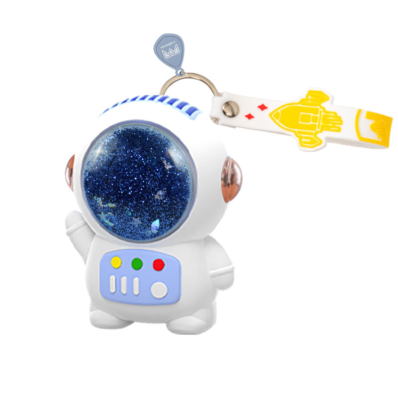 Astronaut Keychain Creative Space Design Lightweight Durable Plastic Accessory
