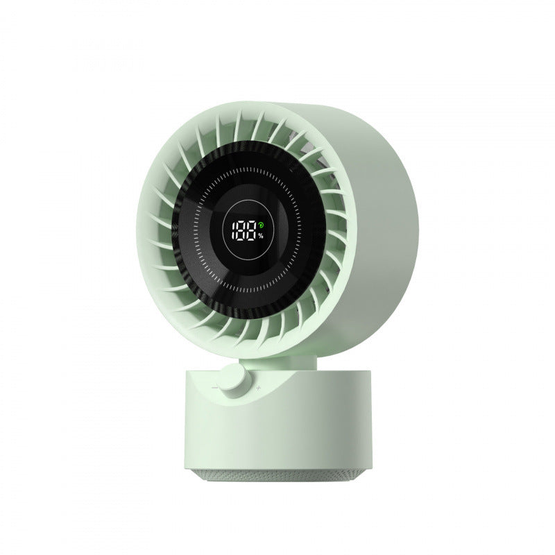 Smart Digital Air Circulator Fan with Energy Efficient Quiet Operation and Digital Display