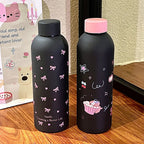 Women’s Insulated Travel Cup with Spill-Proof Flip Lid Vacuum Thermal Mug BPA-Free