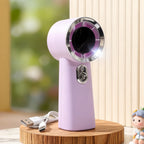 Portable Mini Hand Fan USB Rechargeable Ergonomic Design Lightweight Personal Cooling