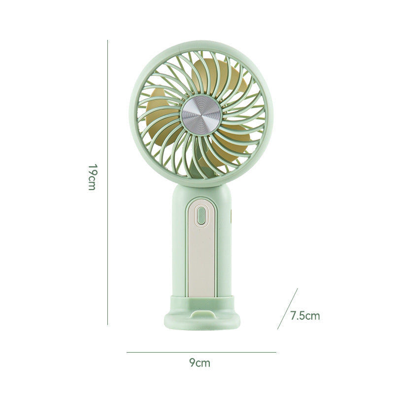 Portable Handheld Cooling Fan with Peltier Technology USB Rechargeable Stepless Speed Control