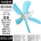 Wall-Mounted Mini Fan Compact Quiet Cooling for Small Spaces and Offices