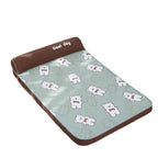 Unisex Cooling Pet Mat Breathable Fabric Non-Slip Bottom Removable Washable Cover