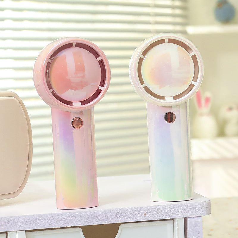 Portable Mini Table Fan USB Powered Compact Quiet Personal Cooling Fan for Home Office