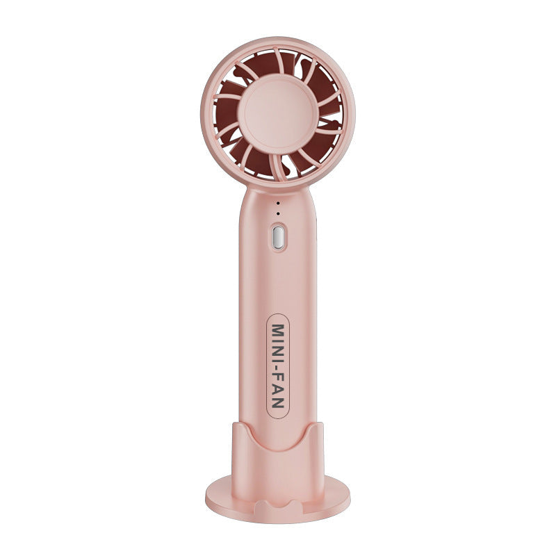 Portable Rechargeable Handheld Mini Fan Compact Quiet Adjustable Speeds