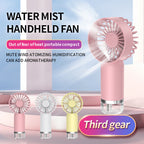 Portable Handheld Fan Lightweight Ergonomic Design Multiple Speeds Long Battery Life