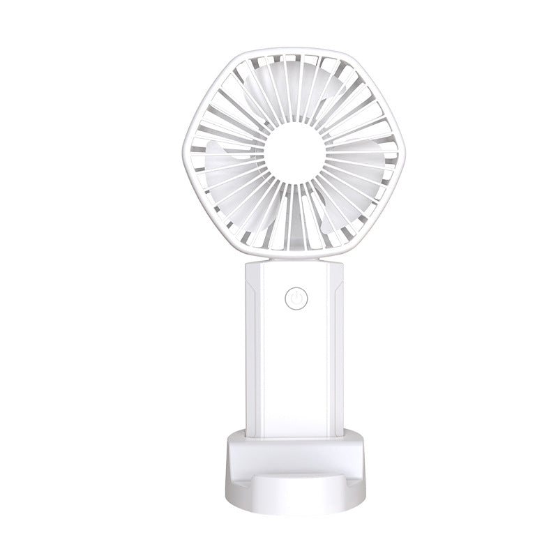 Adjustable Mini Tabletop Fan USB Rechargeable Portable Quiet Operation