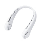 Wireless Neck-Mounted Cooling Fan Portable Rechargeable Hands-Free Personal Fan with Adjustable Speeds