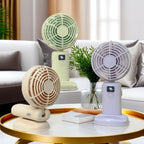 Portable Mini Fan with Digital Control USB Powered Compact Personal Cooling Fan