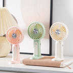 Portable Handheld Cooling Fan with Peltier Technology USB Rechargeable Stepless Speed Control