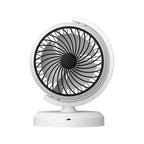Adjustable Portable Desk Fan with Clip-On and Multiple Speed Settings