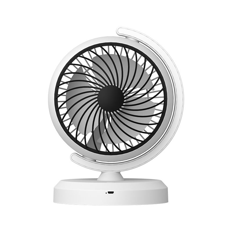 Adjustable Portable Desk Fan with Clip-On and Multiple Speed Settings
