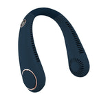 Portable Wearable Neck Fan Lightweight Silent Operation Adjustable Speed