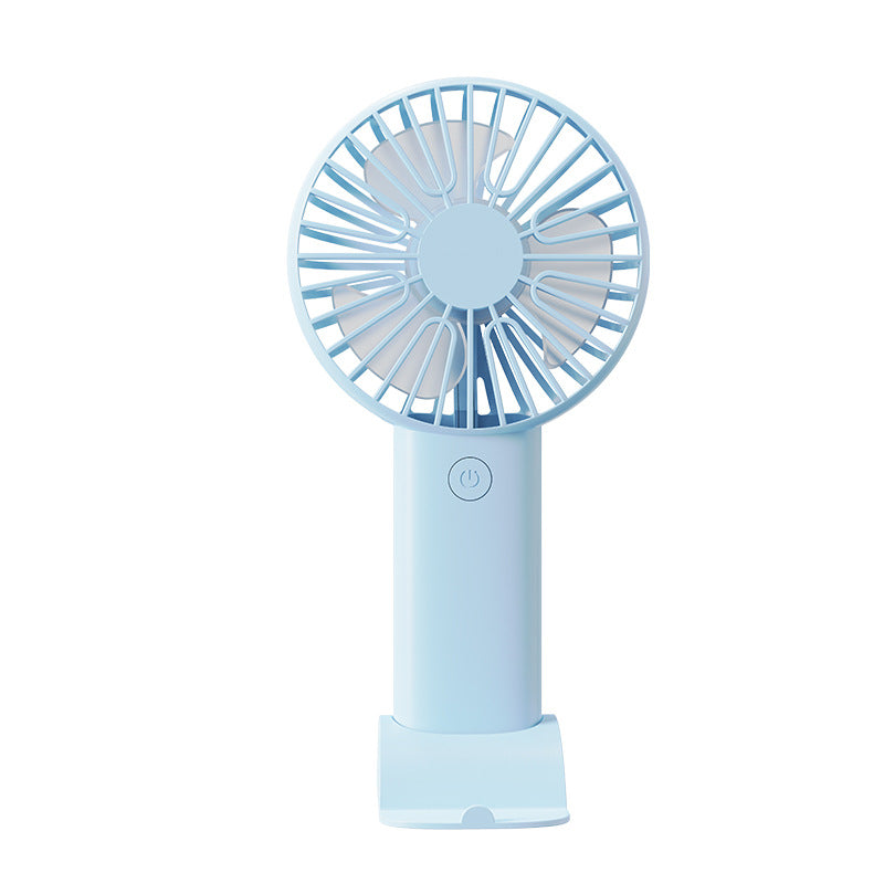 Portable Handheld Fan USB Rechargeable Lightweight with Digital Battery Indicator