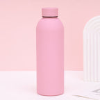 Insulated Stainless Steel Water Bottle for Women with Smiley Face Design Double Vacuum Flask