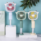 Harrow Mist Spray Fan Handheld Rechargeable Portable Cooling Fan with Adjustable Speeds