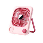 Compact USB Desk Cooling Fan Adjustable Speed Portable Small Desktop Air Circulator