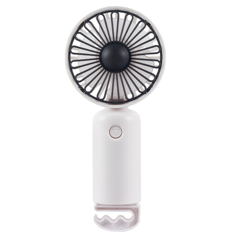 Harrow Portable Handheld Clip Fan Rechargeable Battery Adjustable Speeds Compact Lightweight