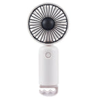 Portable Handheld Clip Fan Rechargeable Battery Adjustable Speed Quiet Operation Compact Lightweight