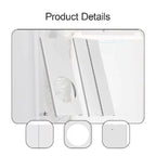 Portable Air Conditioner Window Ventilation Panel Adapter Universal Sliding Window Exhaust Kit