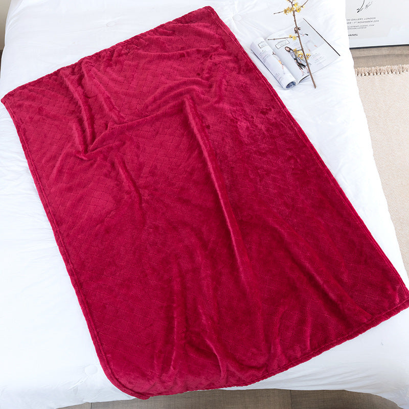 Women's Ultra-Soft Microfiber Blanket Cozy Warm Breathable Throw for Sofa and Bed