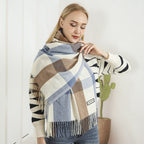 Ladies Fashionable Scarf Soft Material Long Size with Elegant Fringes