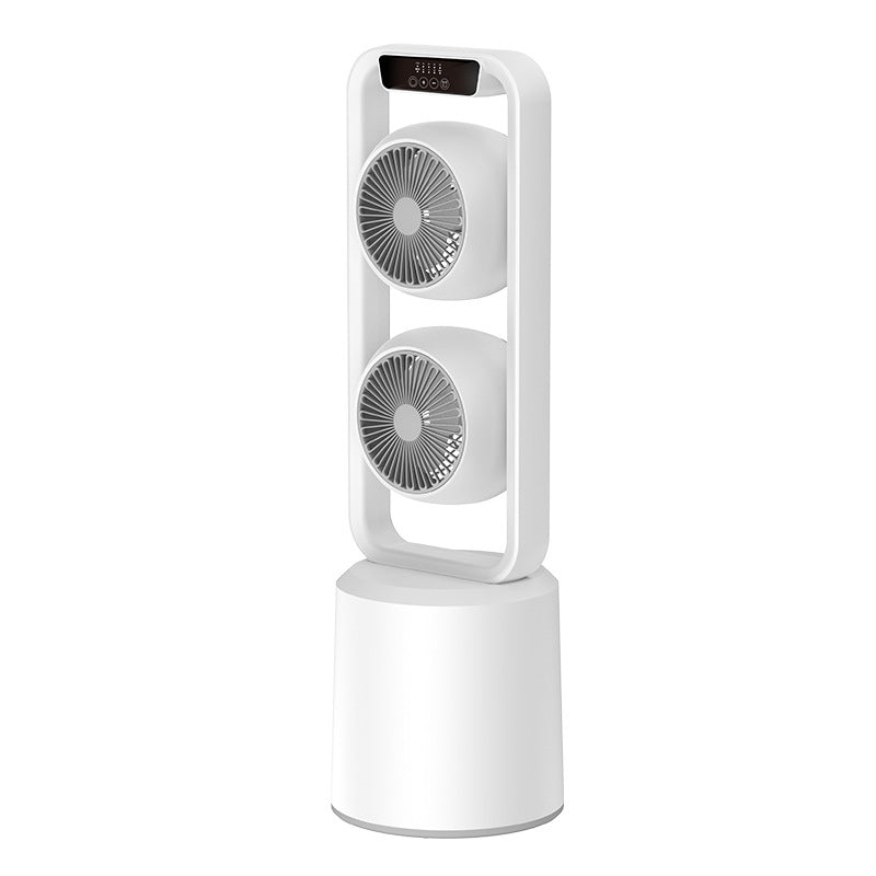 Harrow Stand Fan Dual Fan System Energy Efficient Portable Adjustable Speed
