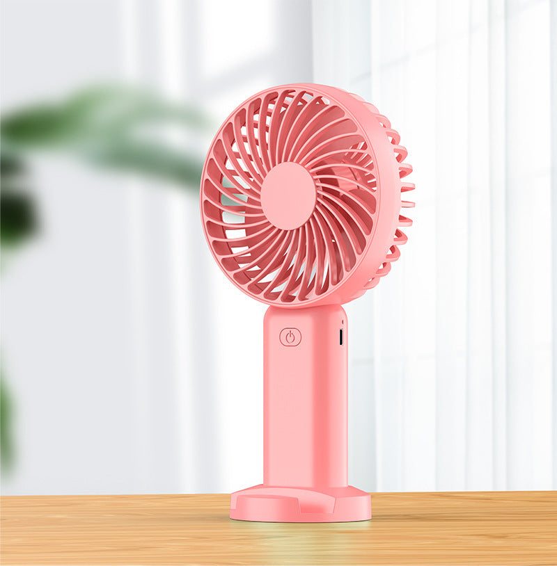 Portable Handheld Fan USB Rechargeable Lightweight Quiet Cooling Fan for Women