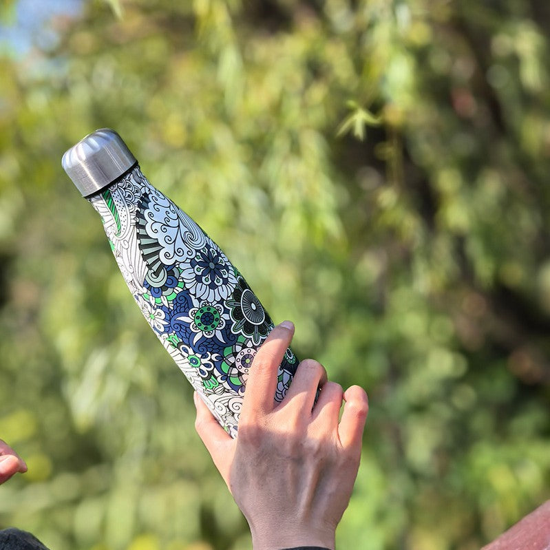 Stainless Steel Insulated Water Bottle Double-Walled Vacuum Leak-Proof Unisex