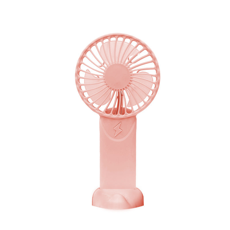 Portable Battery-Operated Desktop Fan Compact Lightweight Cordless Adjustable Speed