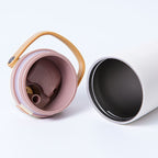 Stainless Steel Vacuum Insulated Water Bottle Double-Walled Leak-Proof with Carry Handle