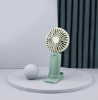 Rechargeable Mini Tabletop Fan Portable Quiet Adjustable Speed Harrow