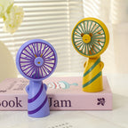 Women Portable USB Hand Fan Lightweight Compact Cute Design Quiet Operation