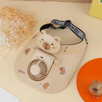 Portable USB Hand Fan with Playful Panda Design Compact Lightweight Adjustable Speed