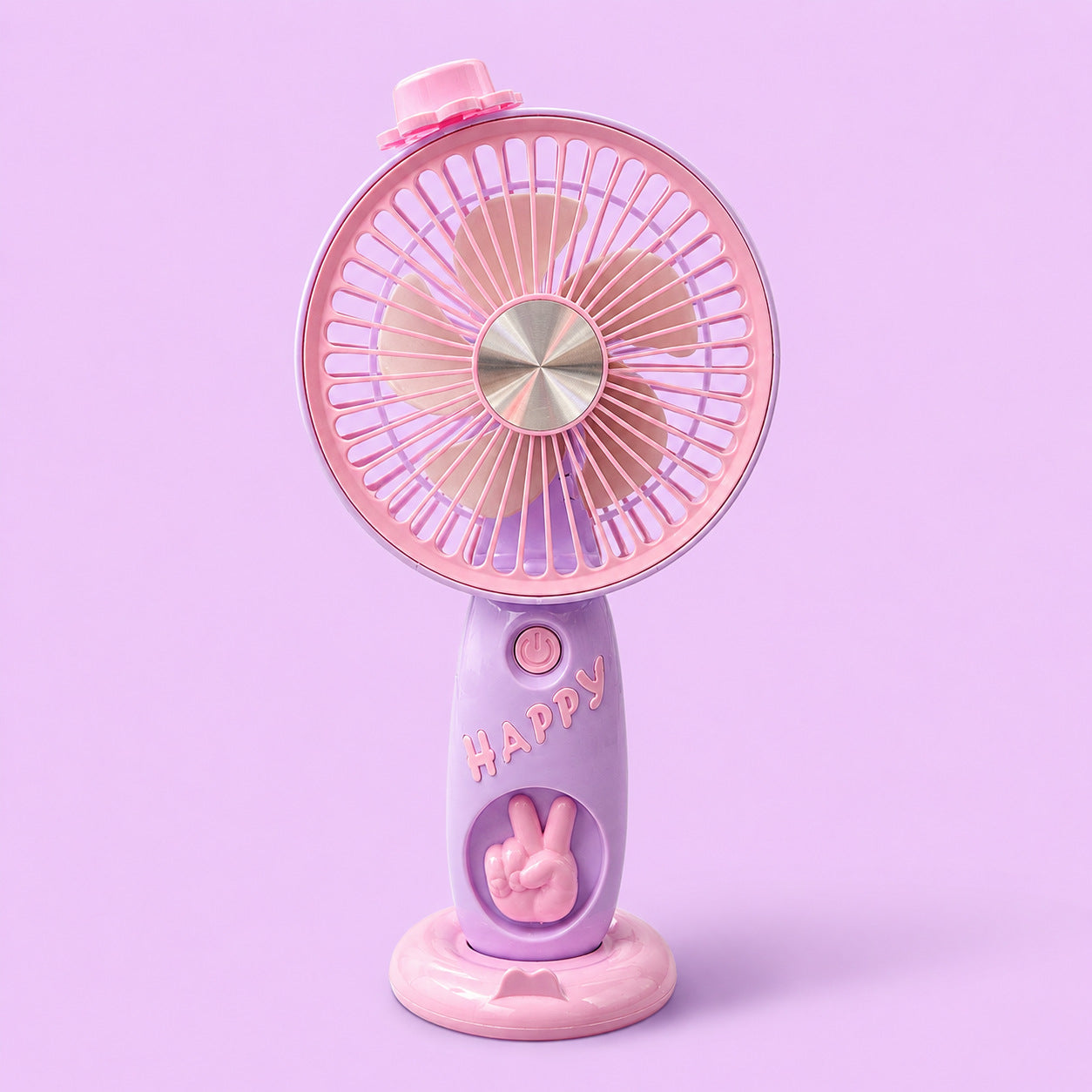Harrow Portable Mini Table Fan Battery Powered Quiet Operation Compact Size