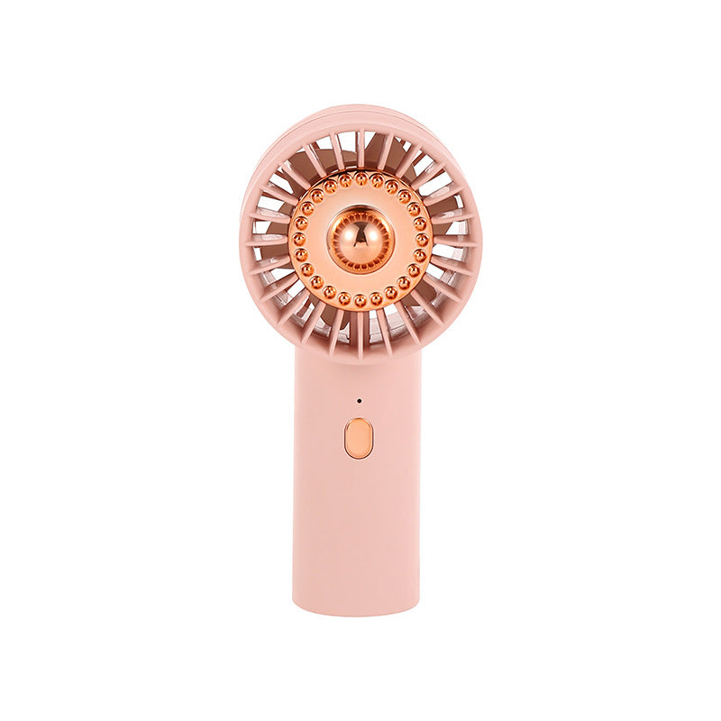 Harrow Portable Handheld Fan Rechargeable Battery Lightweight Quiet Motor Multiple Speeds