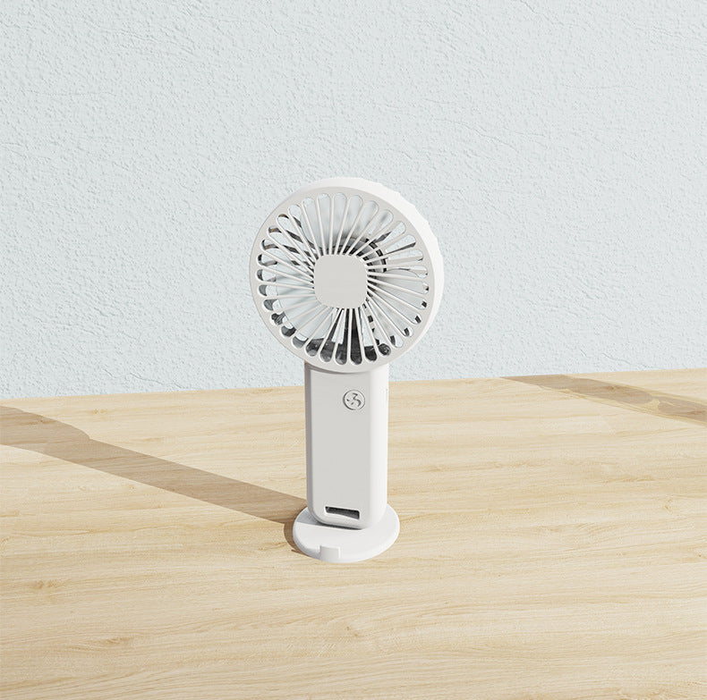 Portable Desk Fan USB Rechargeable Quiet Operation Cute Compact Design