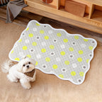 Harrow Breathable Pet Resting Mat with Non-Slip Bottom Comfortable Plush Padding