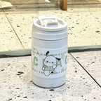 Insulated Water Bottle for Women with Secure Flip Cap and Animal Motif, Reusable and Eco-Friendly